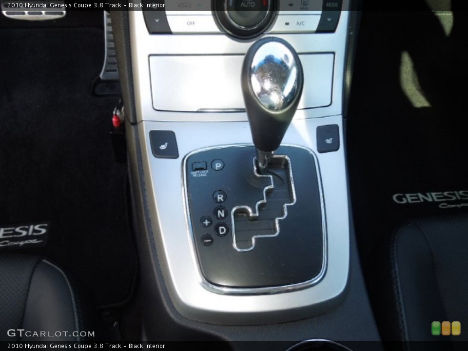 Black Interior Transmission for the 2010 Hyundai Genesis Coupe 3.8 Track #76906396