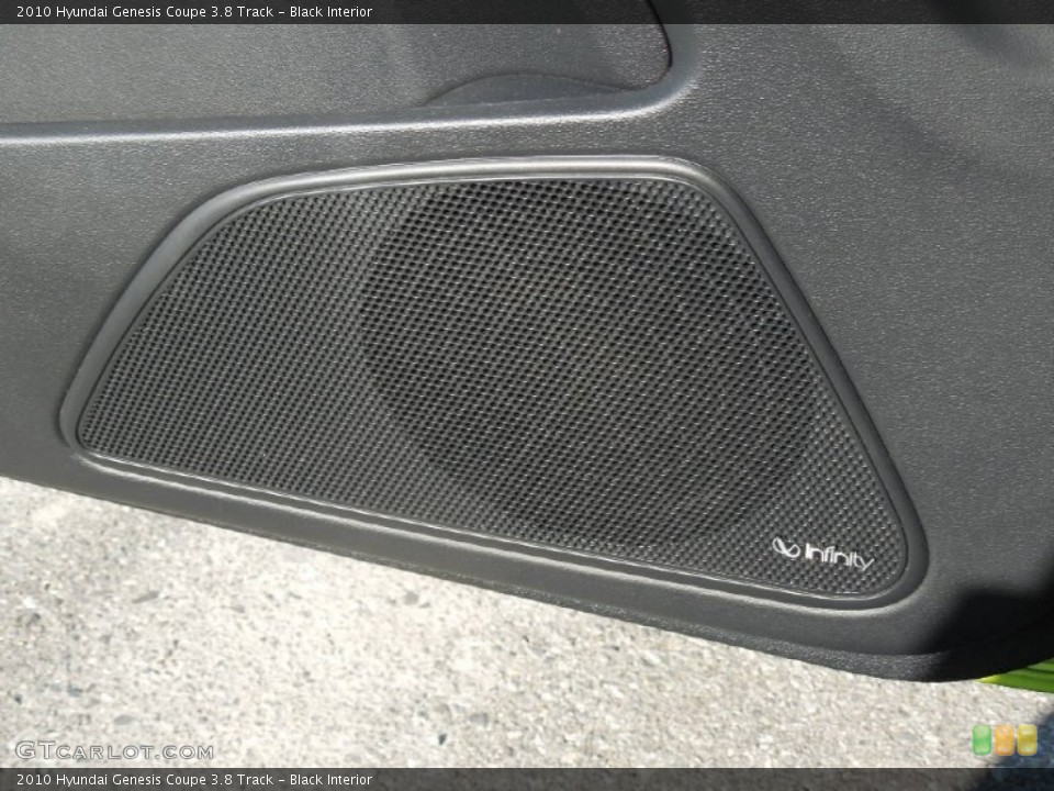 Black Interior Audio System for the 2010 Hyundai Genesis Coupe 3.8 Track #76906539