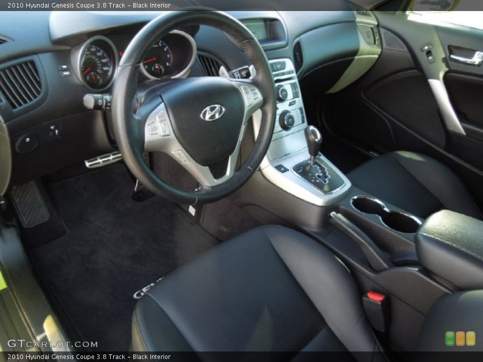 Black Interior Prime Interior for the 2010 Hyundai Genesis Coupe 3.8 Track #76906765