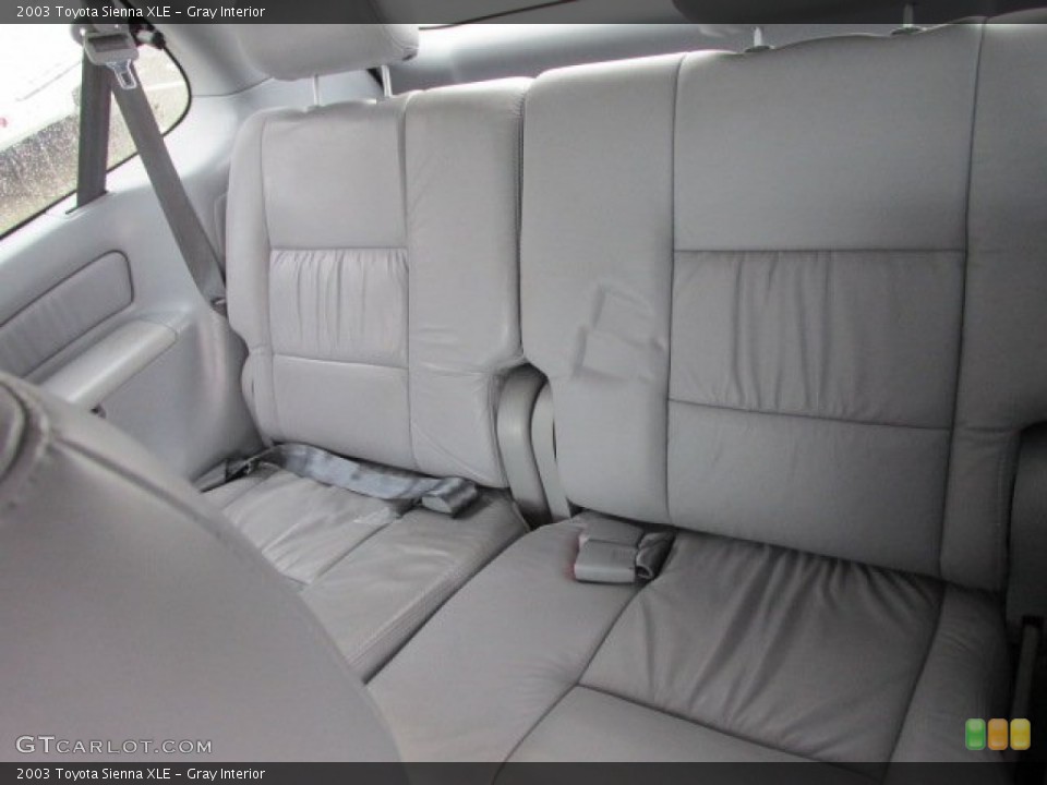 Gray Interior Rear Seat for the 2003 Toyota Sienna XLE #76906770
