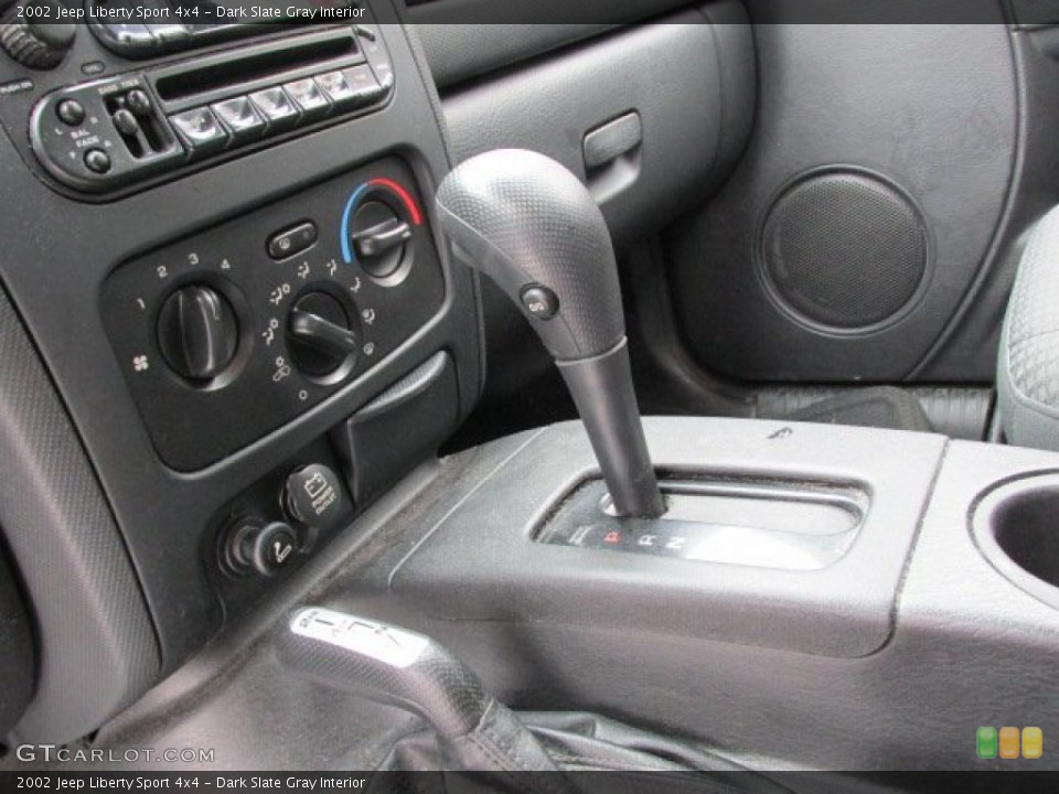Dark Slate Gray Interior Transmission for the 2002 Jeep Liberty Sport 4x4 #76907182