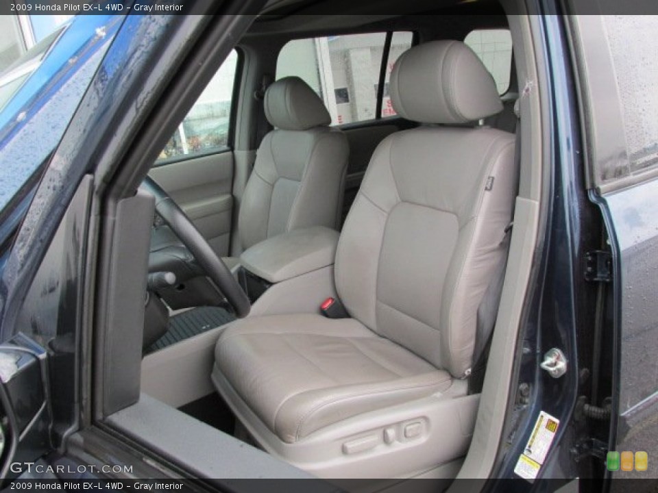 Gray Interior Front Seat for the 2009 Honda Pilot EX-L 4WD #76907939