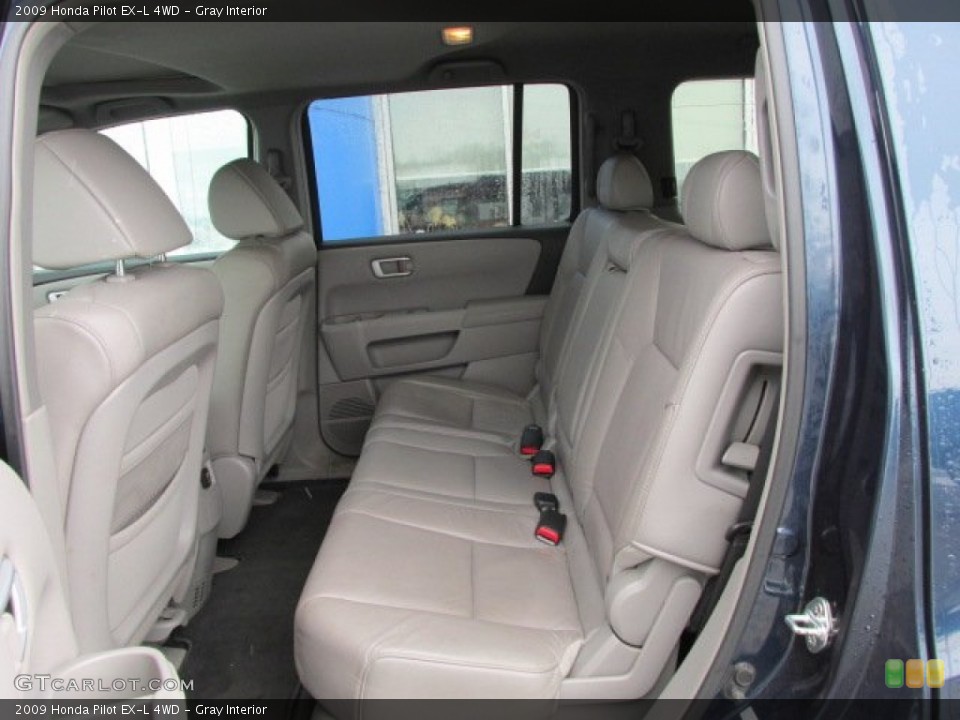 Gray Interior Rear Seat for the 2009 Honda Pilot EX-L 4WD #76907998