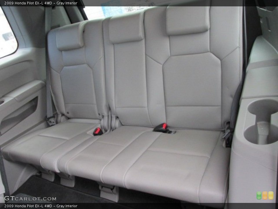 Gray Interior Rear Seat for the 2009 Honda Pilot EX-L 4WD #76908015