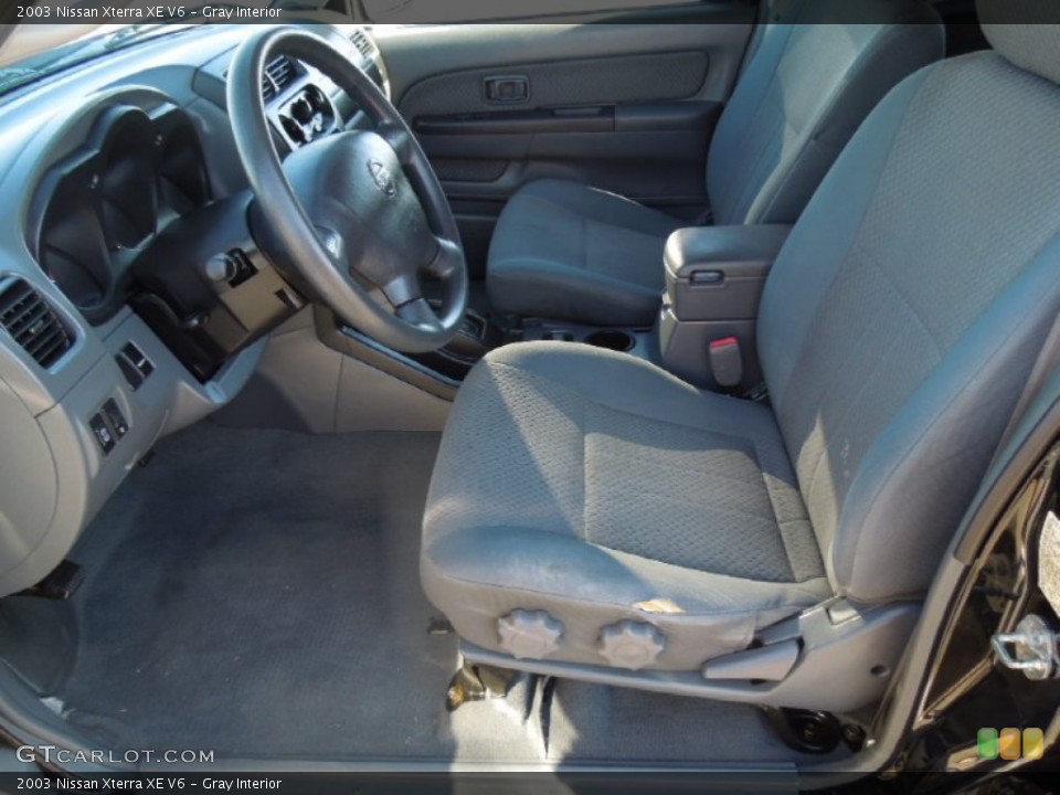 Gray Interior Photo for the 2003 Nissan Xterra XE V6 #76908564