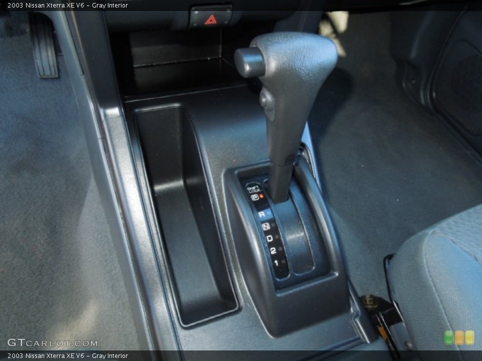 Gray Interior Transmission for the 2003 Nissan Xterra XE V6 #76908666