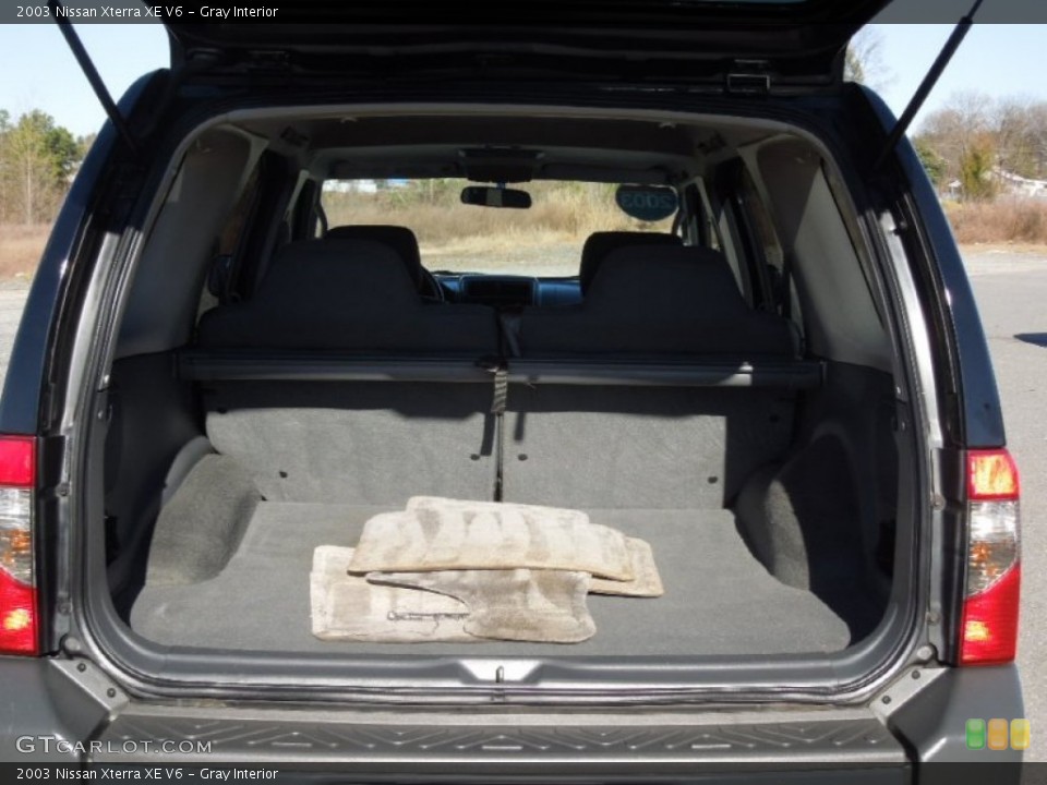 Gray Interior Trunk for the 2003 Nissan Xterra XE V6 #76908786