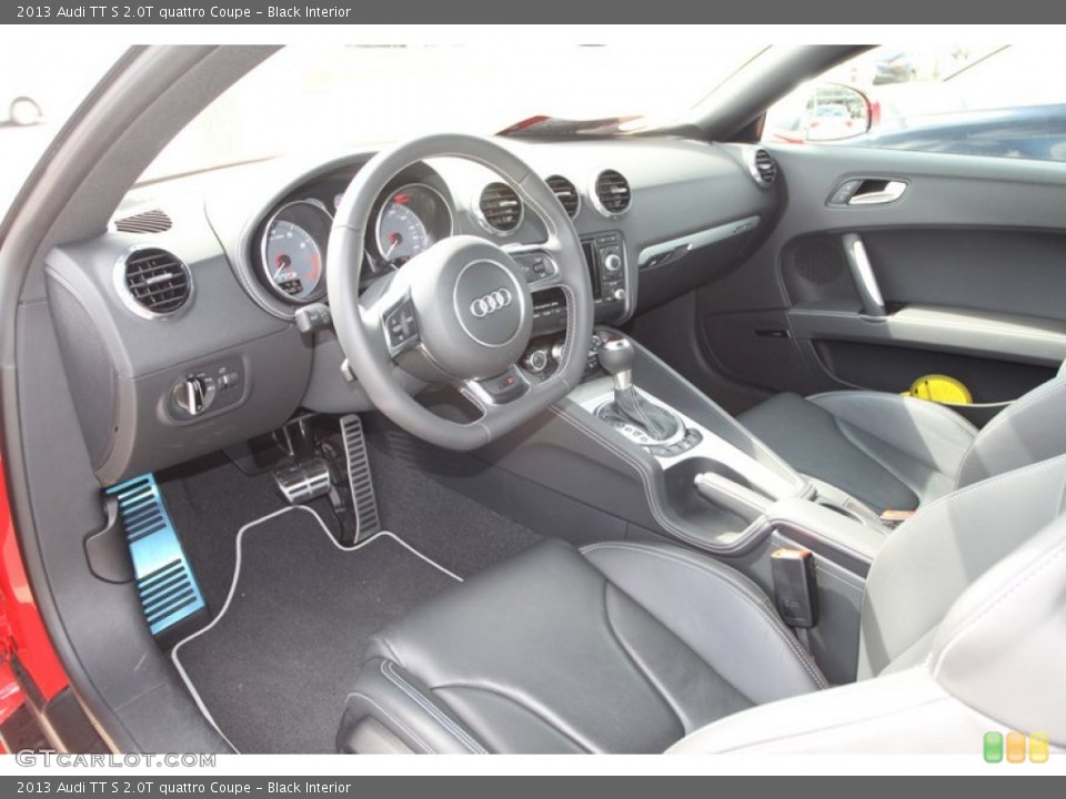 Black Interior Prime Interior for the 2013 Audi TT S 2.0T quattro Coupe #76908930