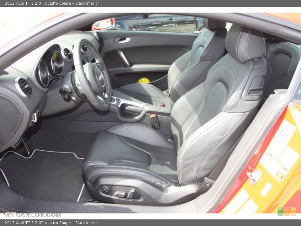 Black Interior Front Seat for the 2013 Audi TT S 2.0T quattro Coupe #76908953