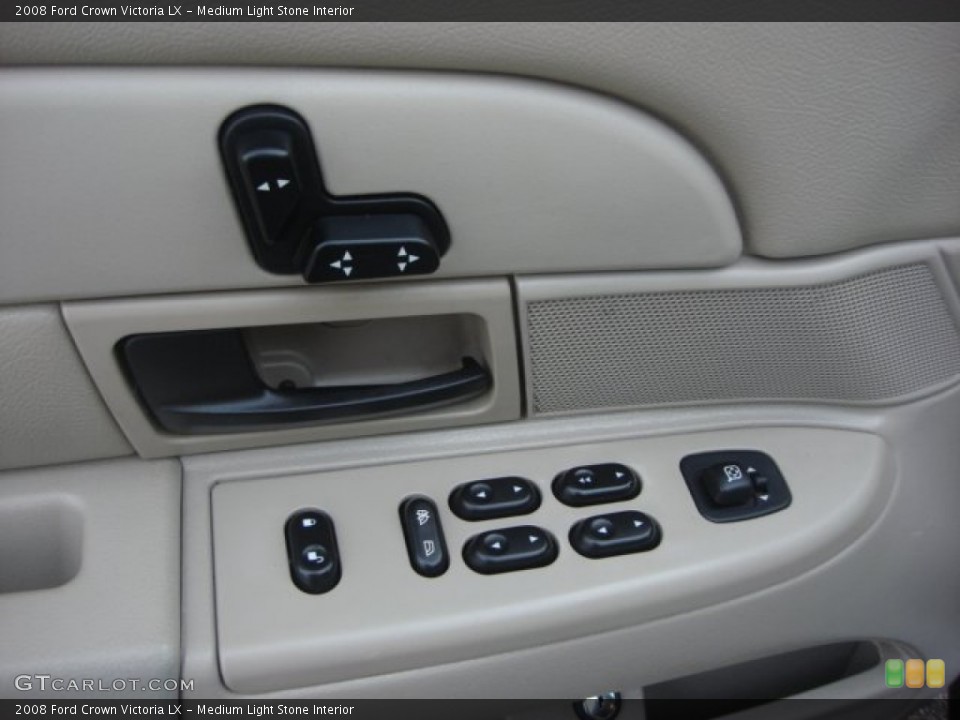 Medium Light Stone Interior Controls for the 2008 Ford Crown Victoria LX #76909036