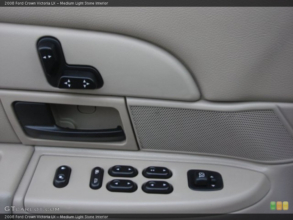 Medium Light Stone Interior Controls for the 2008 Ford Crown Victoria LX #76909128
