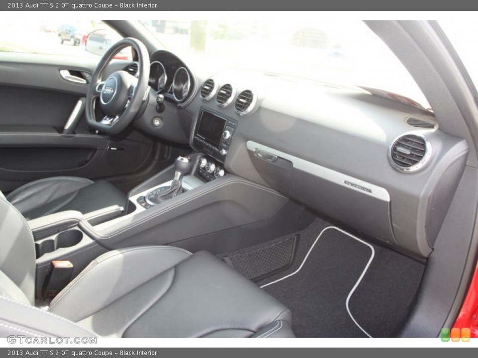 Black Interior Dashboard for the 2013 Audi TT S 2.0T quattro Coupe #76909150