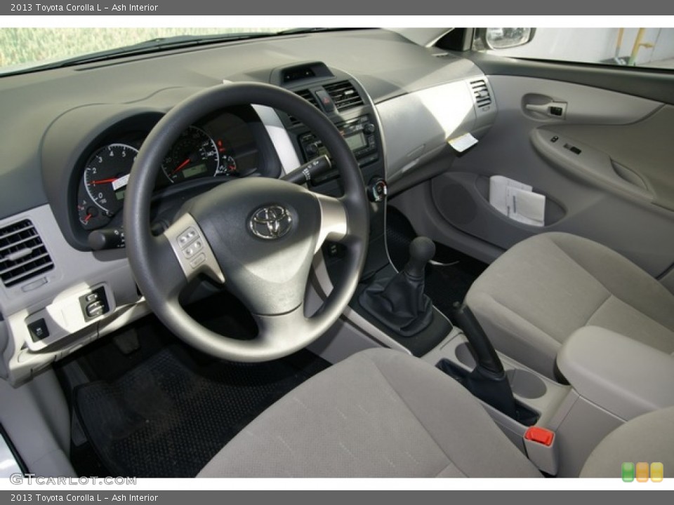 Ash Interior Prime Interior for the 2013 Toyota Corolla L #76909190