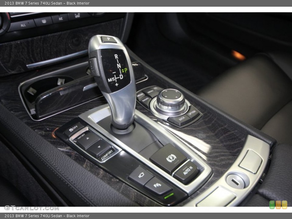 Black Interior Transmission for the 2013 BMW 7 Series 740Li Sedan #76909365