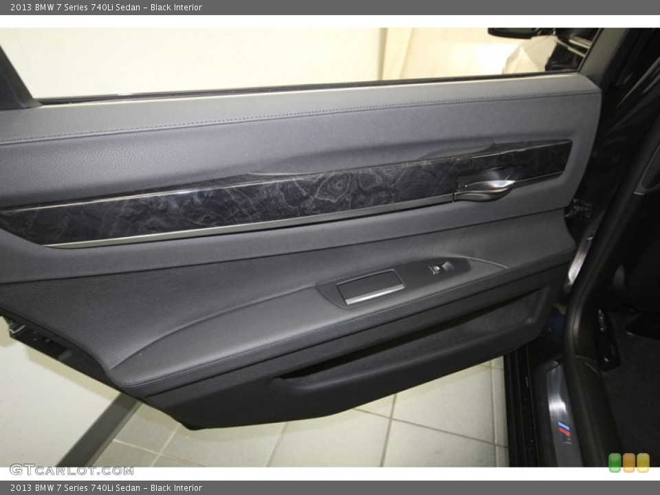 Black Interior Door Panel for the 2013 BMW 7 Series 740Li Sedan #76909514