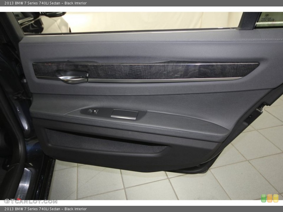 Black Interior Door Panel for the 2013 BMW 7 Series 740Li Sedan #76909660