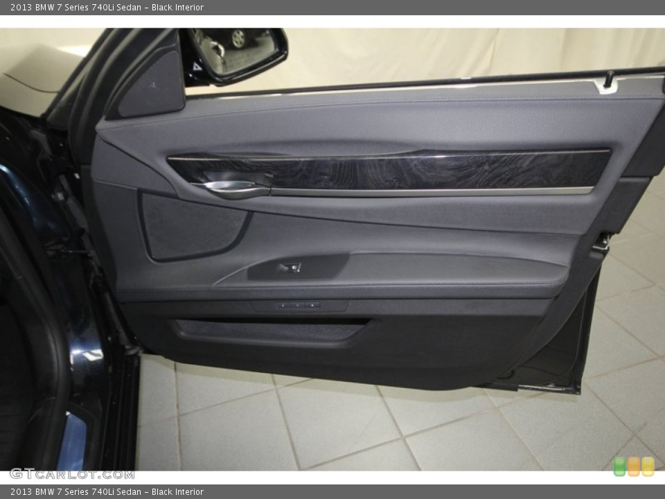 Black Interior Door Panel for the 2013 BMW 7 Series 740Li Sedan #76909760