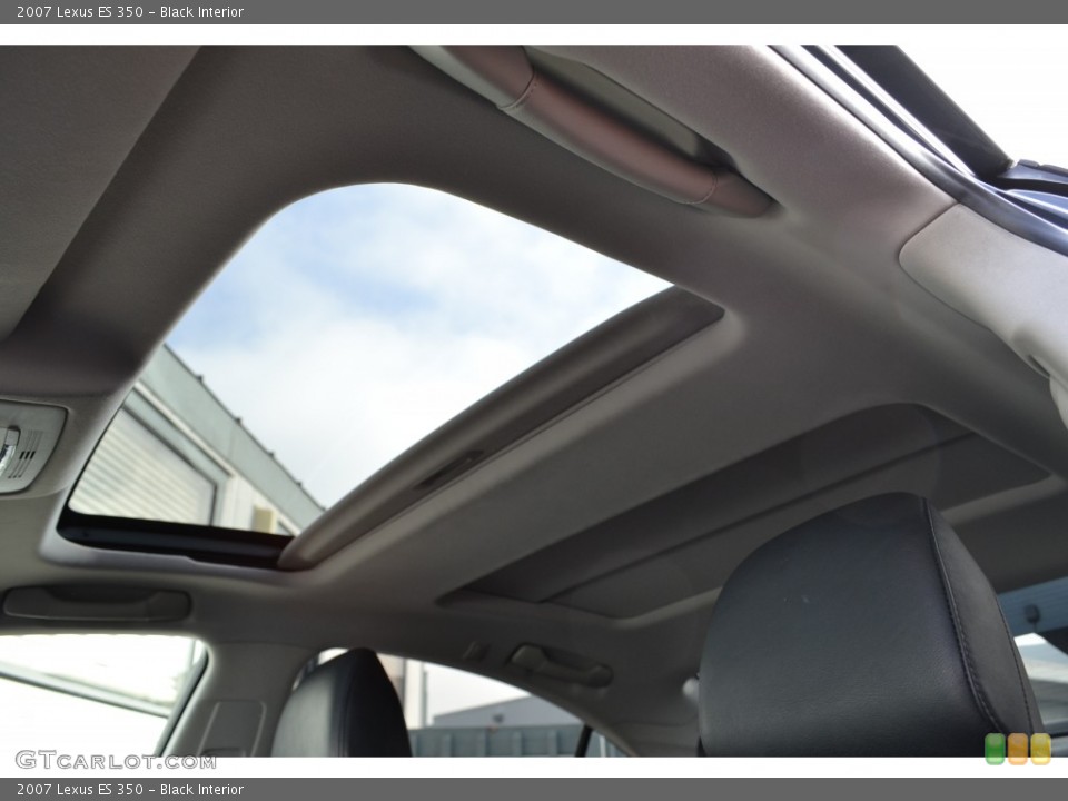 Black Interior Sunroof for the 2007 Lexus ES 350 #76911090