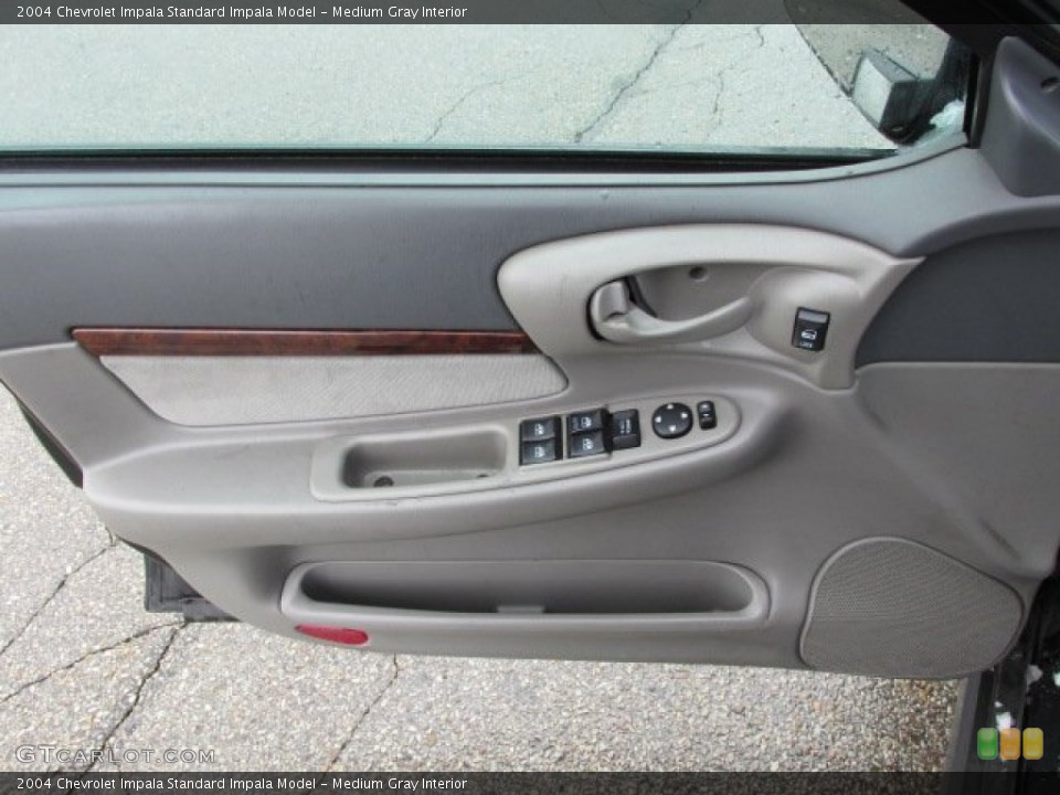 Medium Gray Interior Door Panel for the 2004 Chevrolet Impala  #76911183