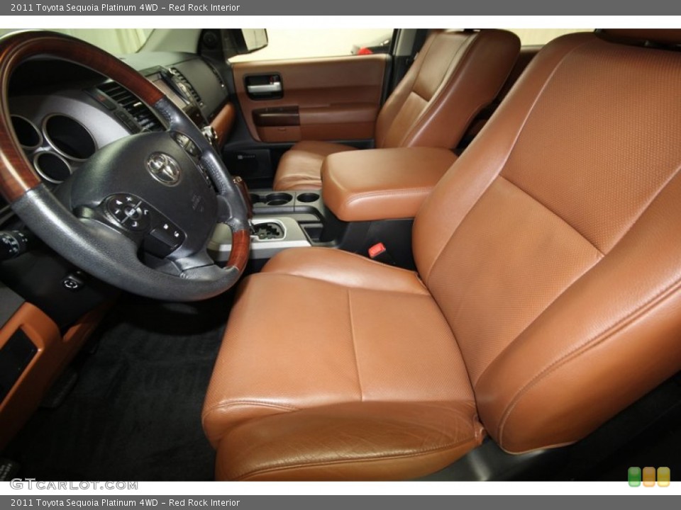 Red Rock Interior Photo for the 2011 Toyota Sequoia Platinum 4WD #76911378