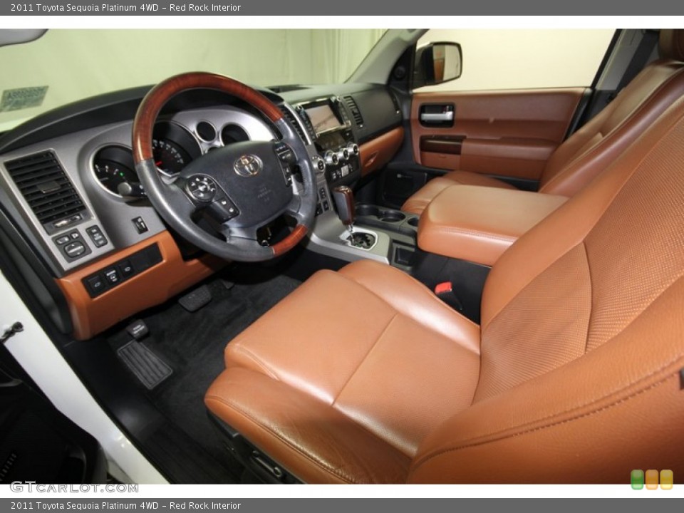 Red Rock Interior Photo for the 2011 Toyota Sequoia Platinum 4WD #76911598