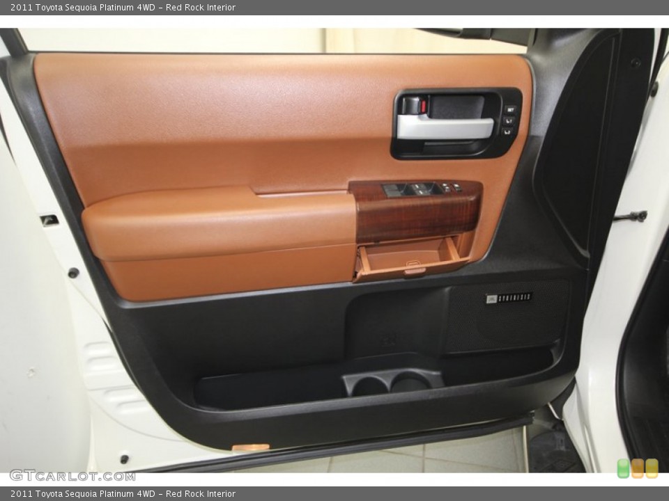 Red Rock Interior Door Panel for the 2011 Toyota Sequoia Platinum 4WD #76911663