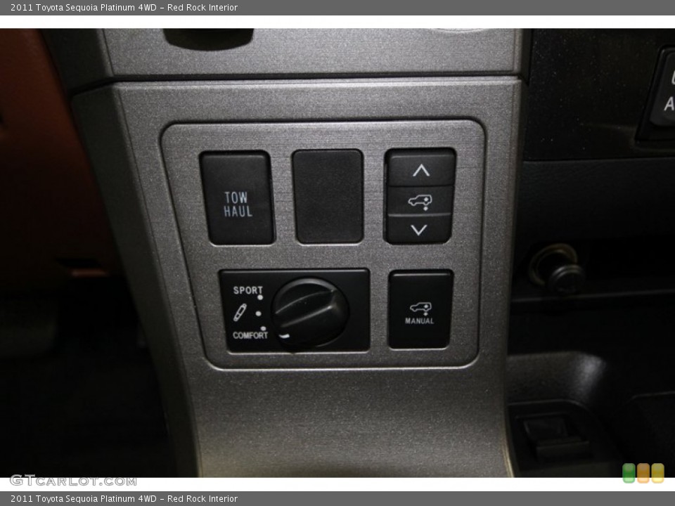 Red Rock Interior Controls for the 2011 Toyota Sequoia Platinum 4WD #76911966