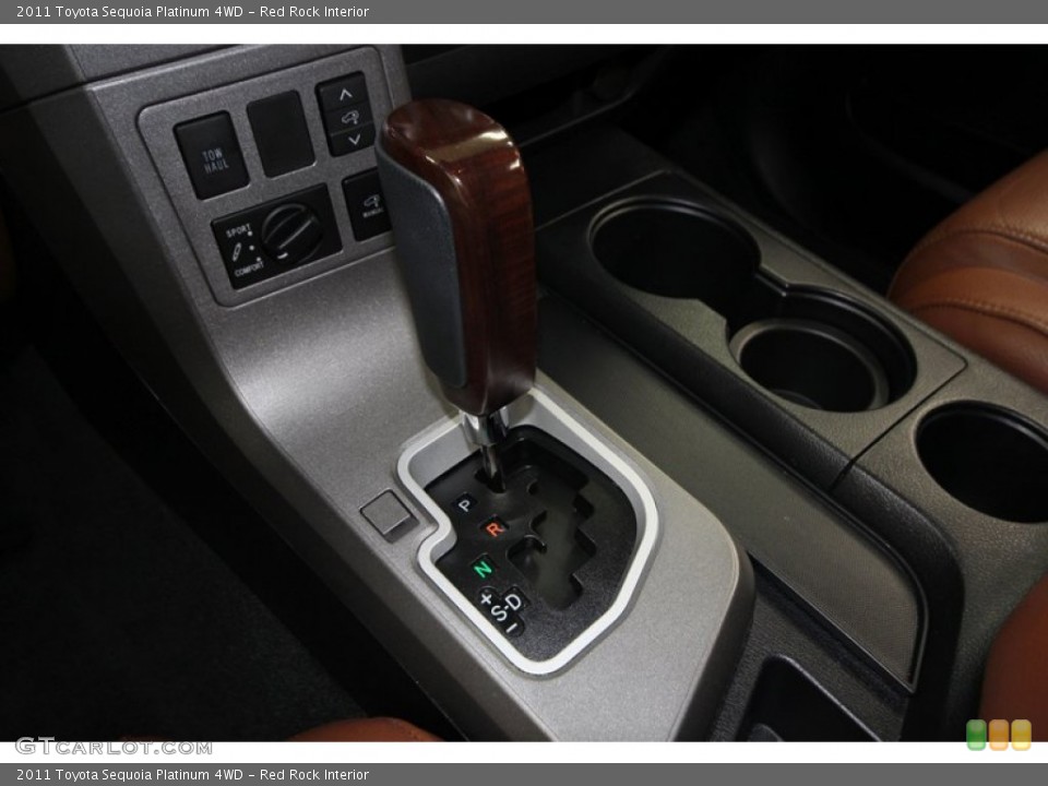 Red Rock Interior Transmission for the 2011 Toyota Sequoia Platinum 4WD #76912014