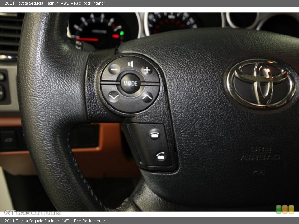 Red Rock Interior Controls for the 2011 Toyota Sequoia Platinum 4WD #76912115