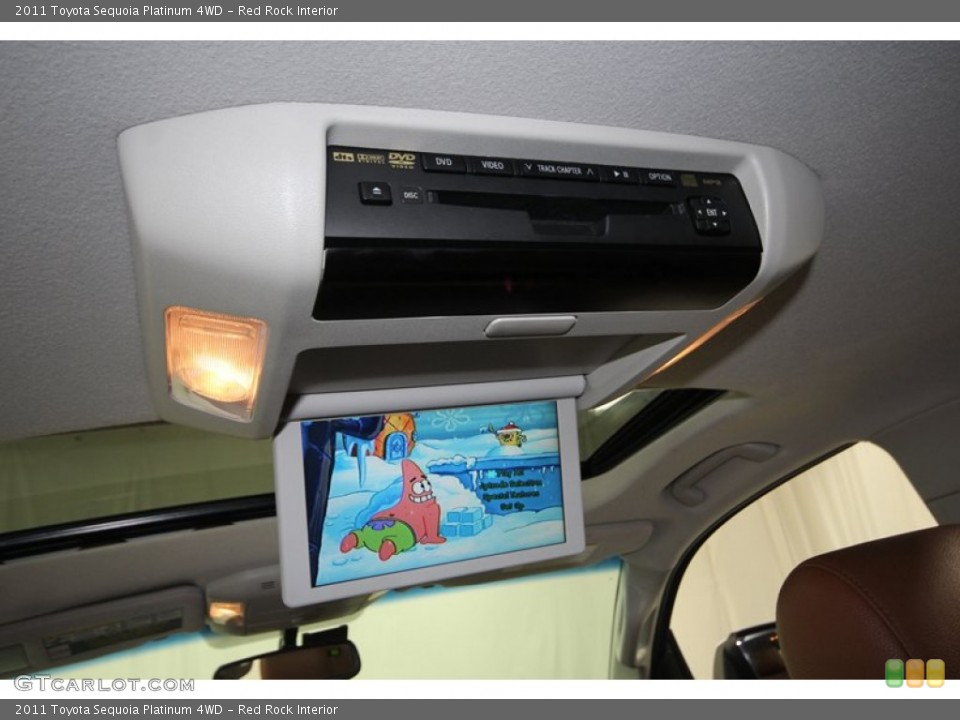 Red Rock Interior Entertainment System for the 2011 Toyota Sequoia Platinum 4WD #76912260