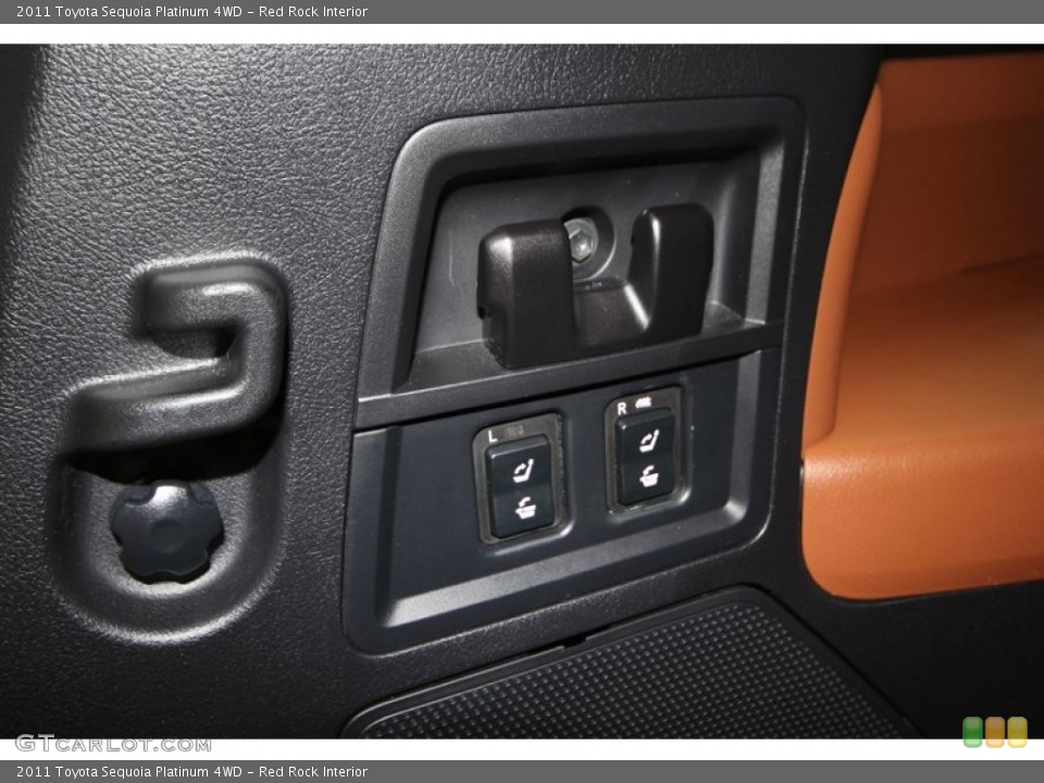 Red Rock Interior Controls for the 2011 Toyota Sequoia Platinum 4WD #76912410