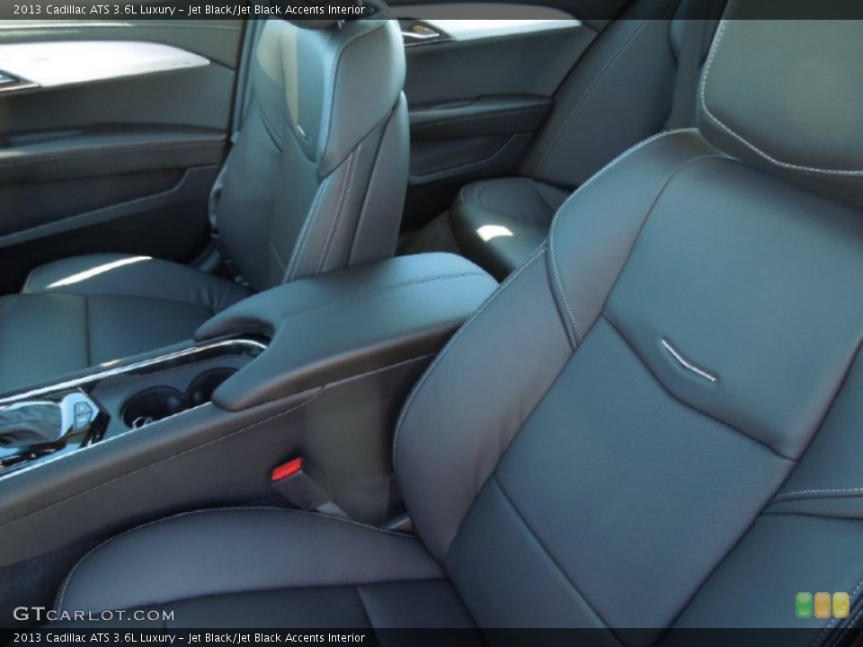 Jet Black/Jet Black Accents Interior Front Seat for the 2013 Cadillac ATS 3.6L Luxury #76914532