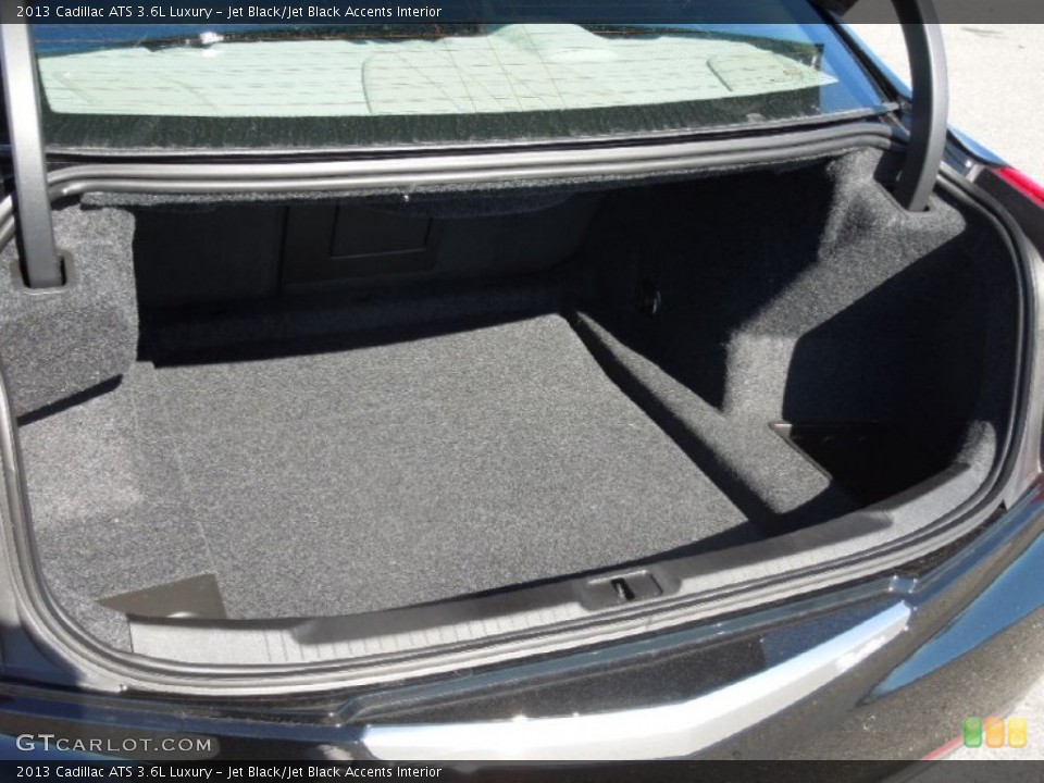 Jet Black/Jet Black Accents Interior Trunk for the 2013 Cadillac ATS 3.6L Luxury #76914819