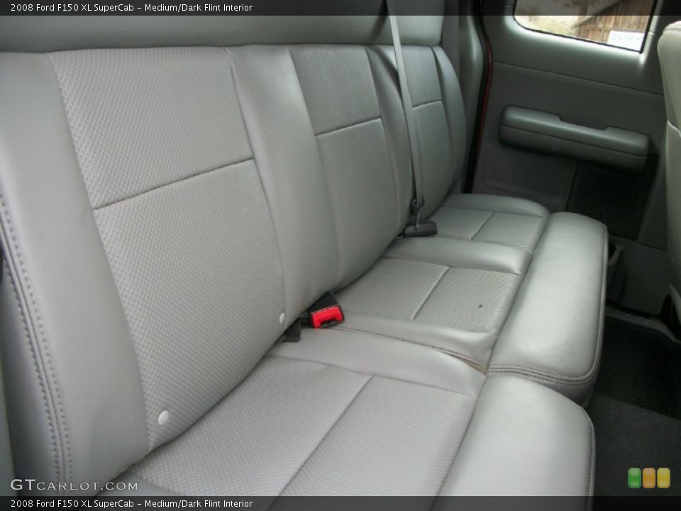 Medium/Dark Flint Interior Rear Seat for the 2008 Ford F150 XL SuperCab #76914963