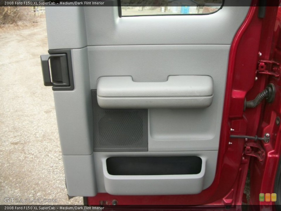 Medium/Dark Flint Interior Door Panel for the 2008 Ford F150 XL SuperCab #76914985