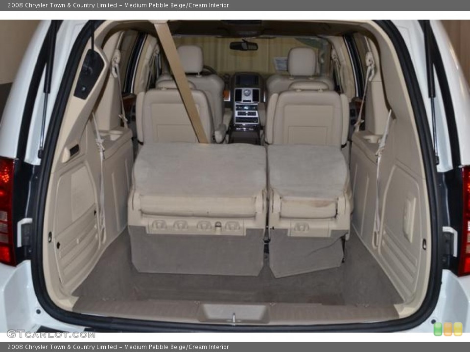 Medium Pebble Beige/Cream Interior Trunk for the 2008 Chrysler Town & Country Limited #76915389