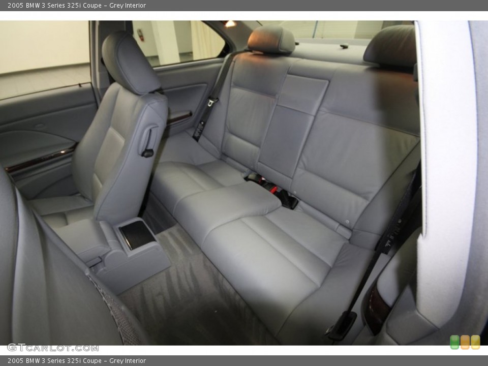 Grey Interior Rear Seat for the 2005 BMW 3 Series 325i Coupe #76918115