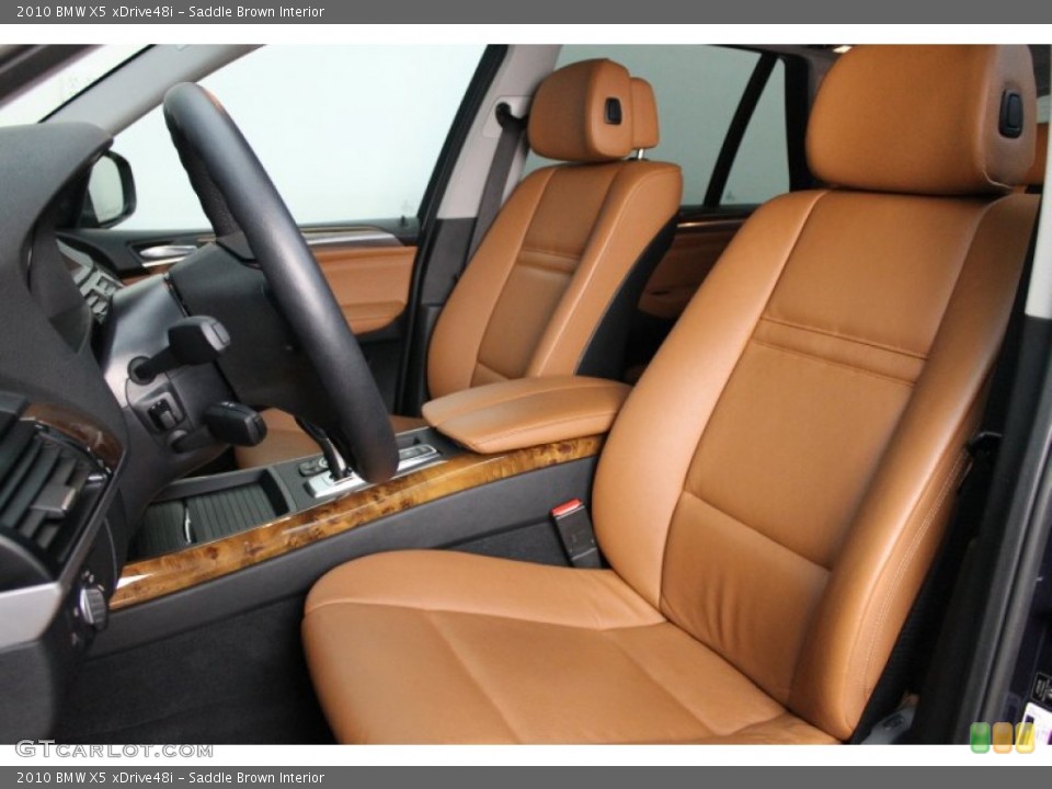 Saddle Brown Interior Front Seat for the 2010 BMW X5 xDrive48i #76918698