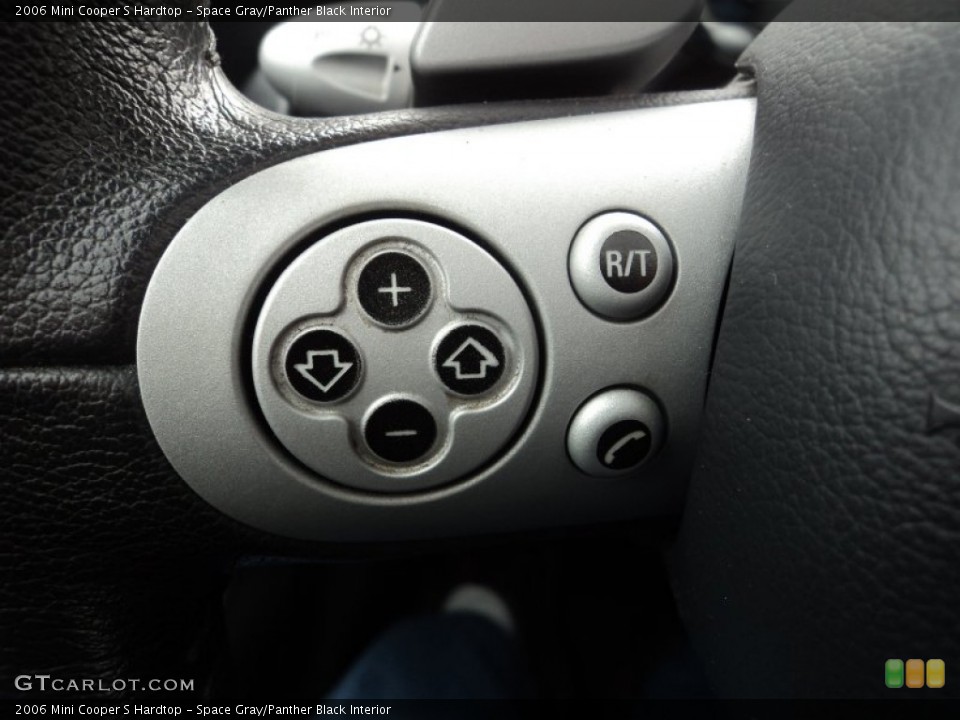 Space Gray/Panther Black Interior Controls for the 2006 Mini Cooper S Hardtop #76918809