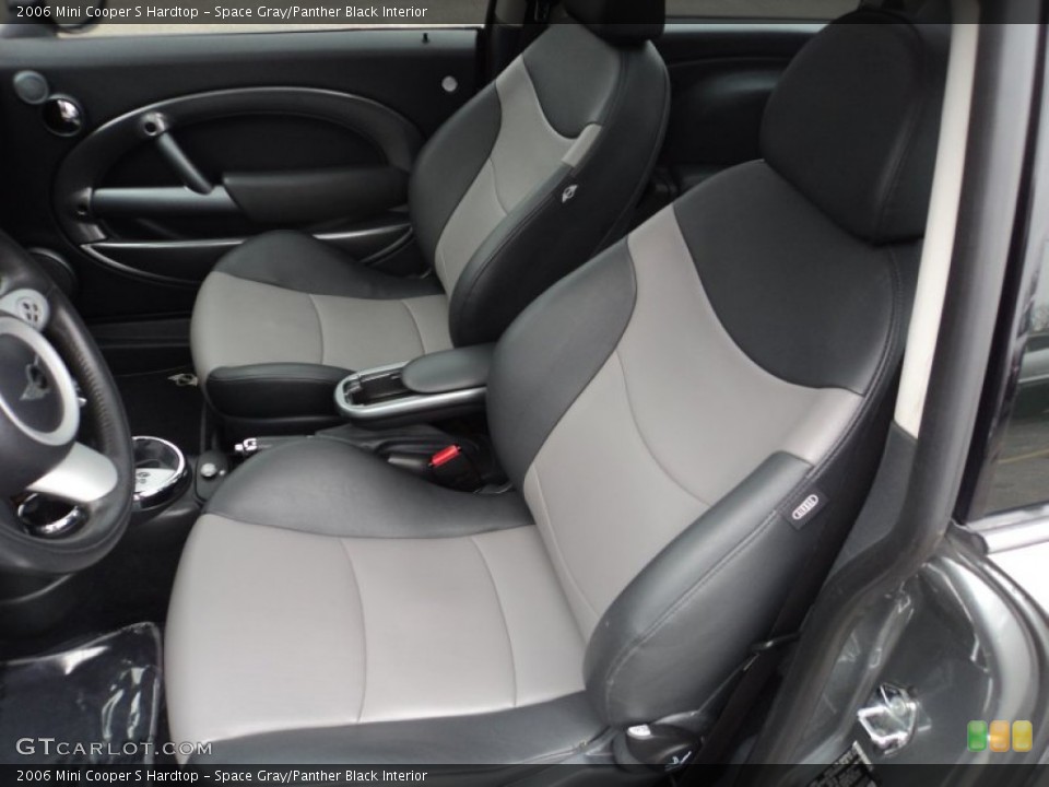 Space Gray/Panther Black 2006 Mini Cooper Interiors