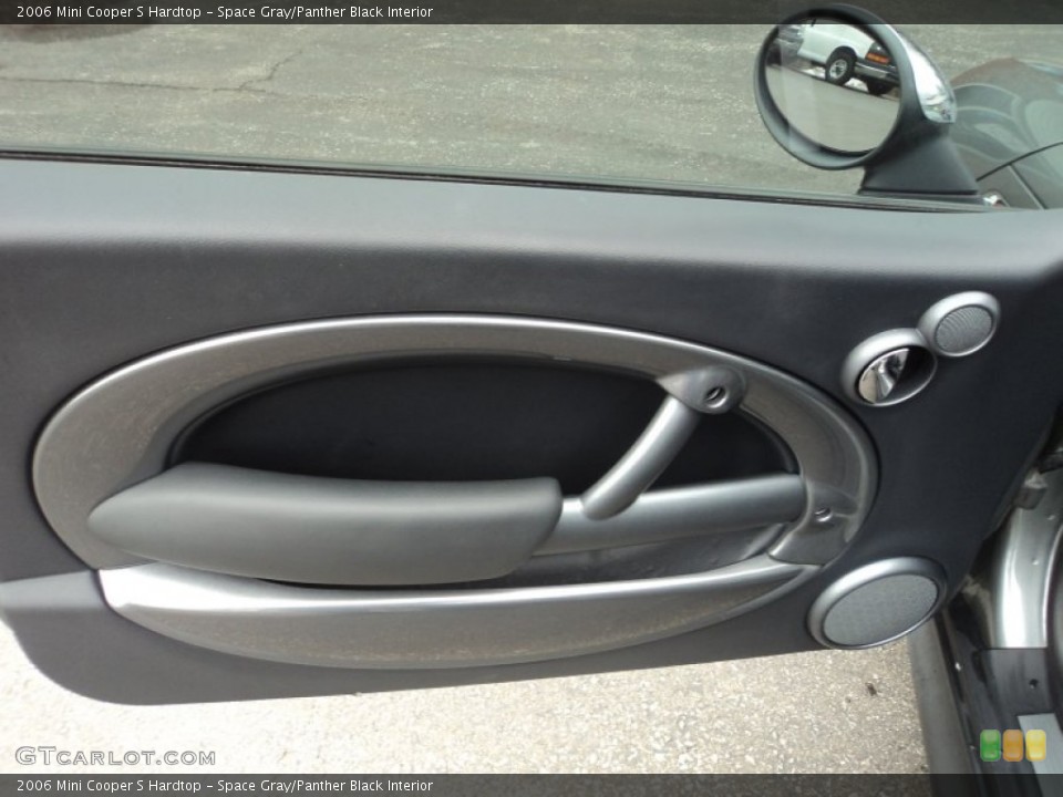Space Gray/Panther Black Interior Door Panel for the 2006 Mini Cooper S Hardtop #76919298