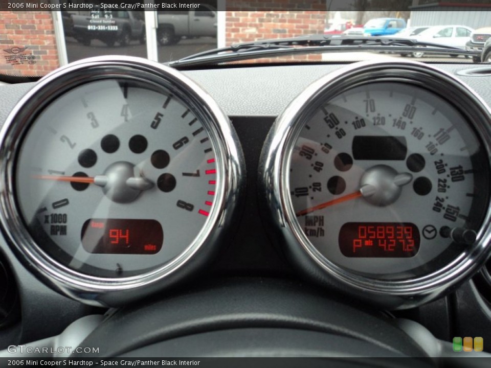 Space Gray/Panther Black Interior Gauges for the 2006 Mini Cooper S Hardtop #76919339