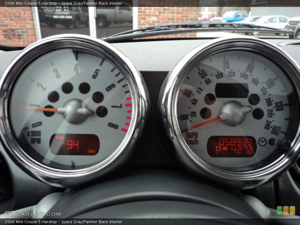 Space Gray/Panther Black Interior Gauges for the 2006 Mini Cooper S Hardtop #76919339