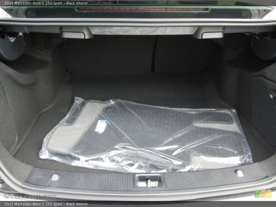 Black Interior Trunk for the 2013 Mercedes-Benz C 250 Sport #76919473