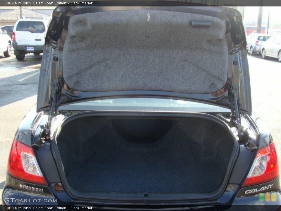 Black Interior Trunk for the 2009 Mitsubishi Galant Sport Edition #76919548