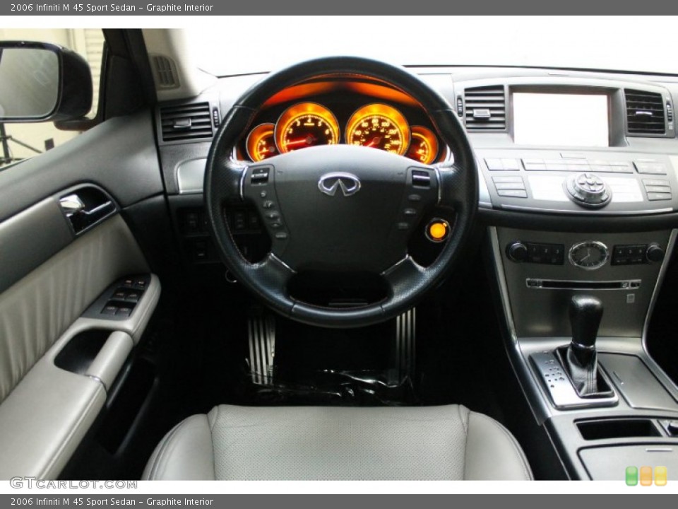 Graphite Interior Dashboard for the 2006 Infiniti M 45 Sport Sedan #76919644