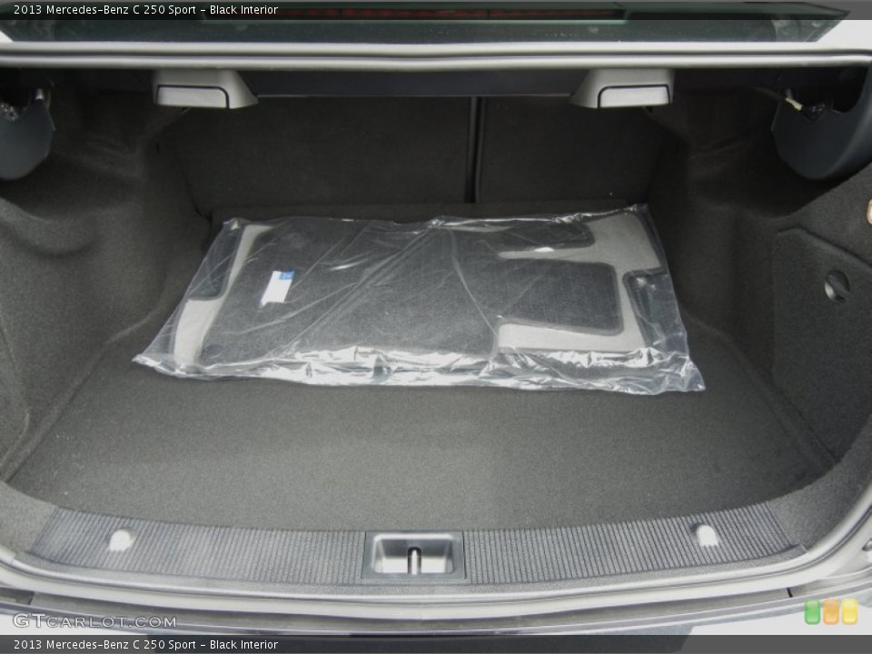 Black Interior Trunk for the 2013 Mercedes-Benz C 250 Sport #76919774