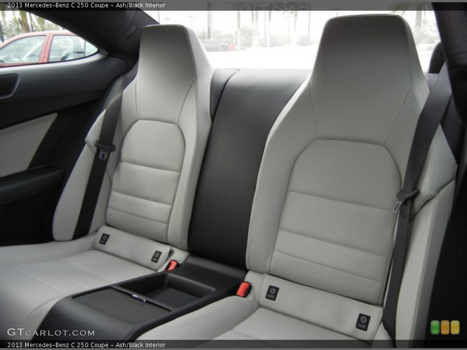 Ash/Black Interior Rear Seat for the 2013 Mercedes-Benz C 250 Coupe #76920248