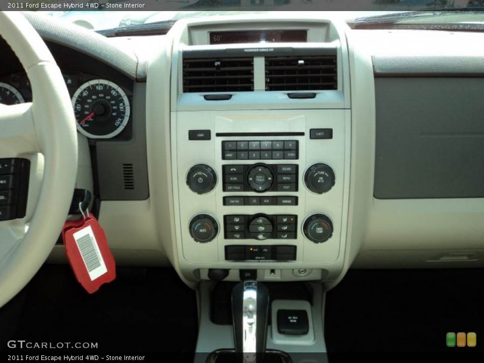 Stone Interior Controls for the 2011 Ford Escape Hybrid 4WD #76920285