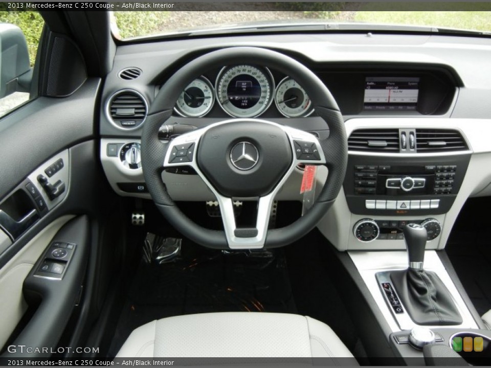 Ash/Black Interior Dashboard for the 2013 Mercedes-Benz C 250 Coupe #76920288